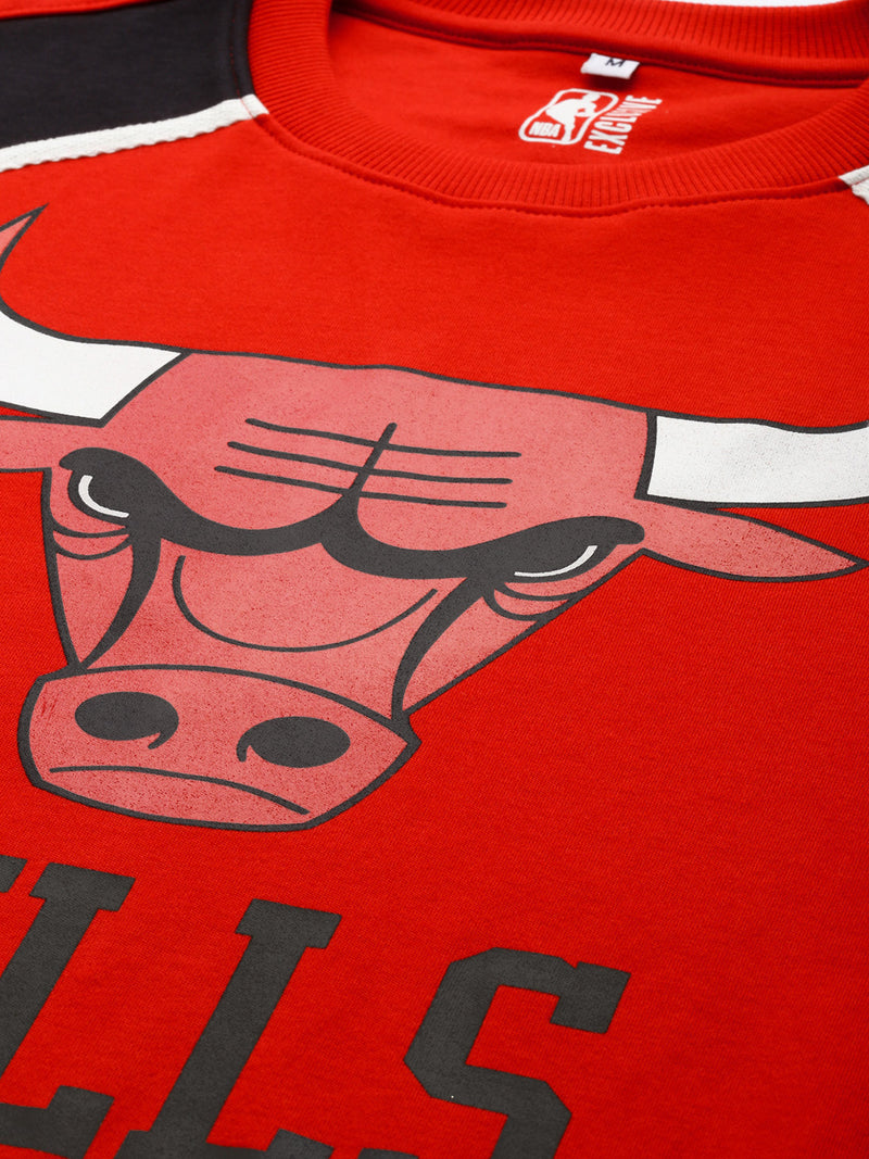 Chicago Bulls Printed Raglan T-Shirt
