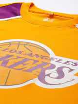 Los Angeles Lakers Printed Raglan T-Shirt