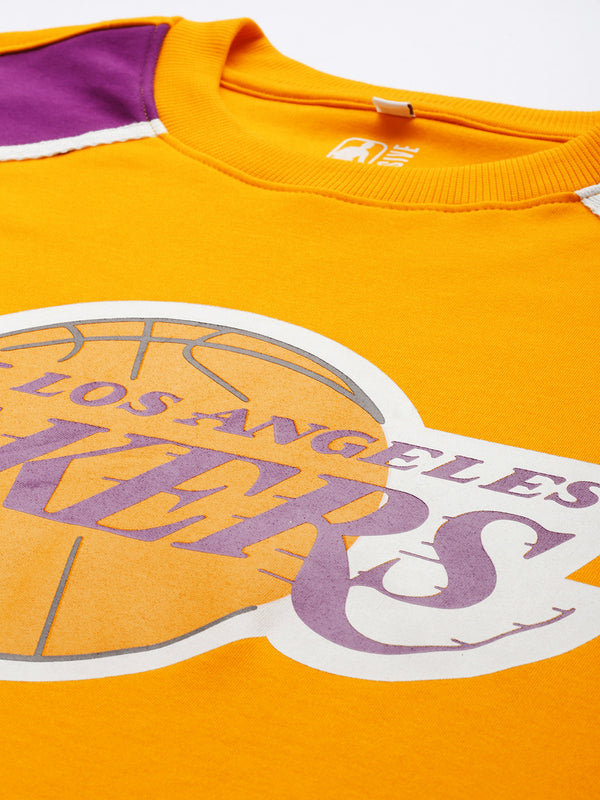 Los Angeles Lakers Printed Raglan T-Shirt