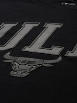 Chicago Bulls Monochrome Black T-Shirt