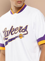 Los Angeles Lakers Bomber Henley