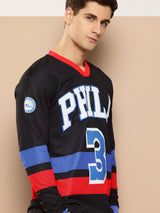 Allen Iverson Mesh Full Sleeve T-Shirt