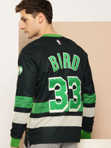Larry Bird Mesh Full Sleeve T-Shirt