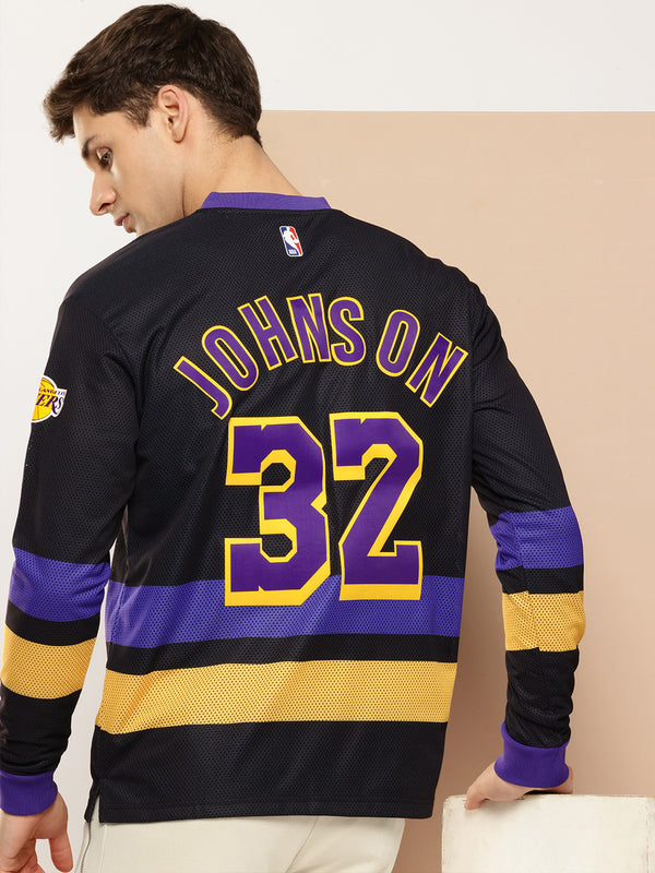 Magic Johnson Mesh Full Sleeve T-Shirt