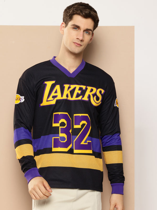 Magic Johnson Mesh Full Sleeve T-Shirt