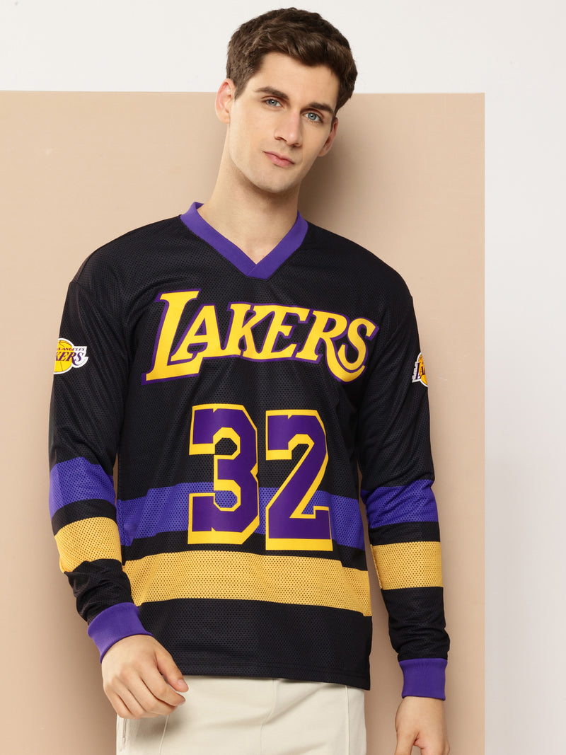 Magic Johnson Mesh Full Sleeve T-Shirt