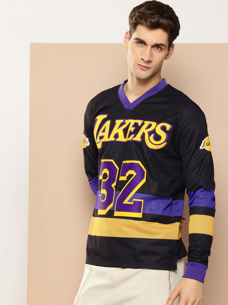 Magic Johnson Mesh Full Sleeve T-Shirt