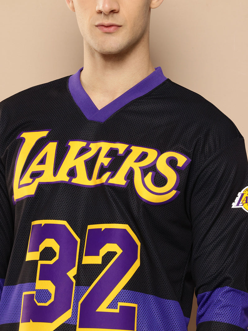 Magic Johnson Mesh Full Sleeve T-Shirt