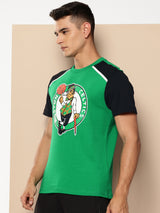 Boston Celtics Printed Raglan T-Shirt