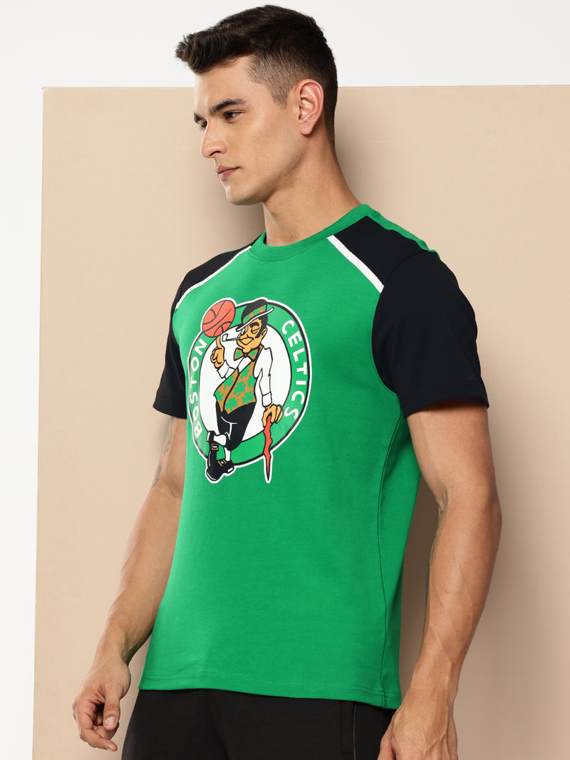 Boston Celtics Printed Raglan T-Shirt