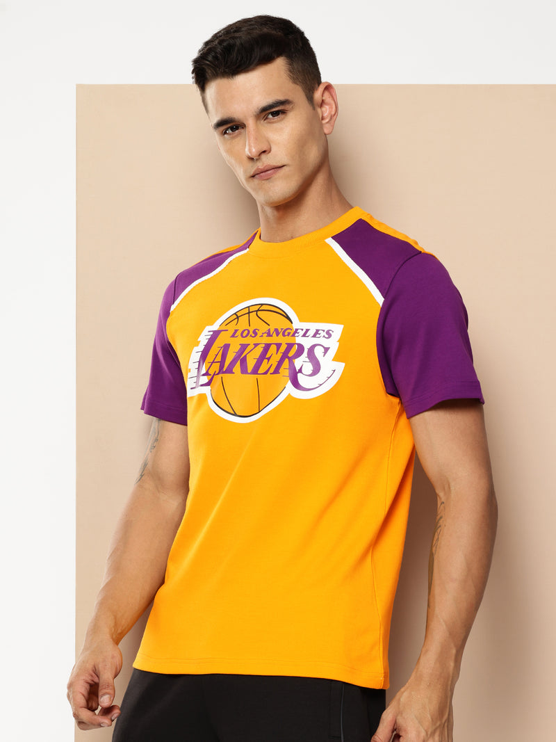 Los Angeles Lakers Printed Raglan T-Shirt
