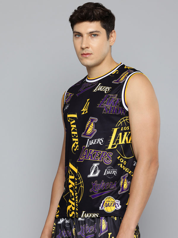 Los Angeles Lakers: Logo Mash Sleeveless Jersey