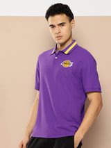 Los Angeles Lakers: Classic Polo Purple