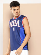 NBA: Athletic Sleeveless Jersey - Navy