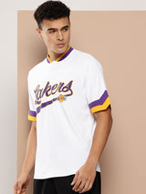 Los Angeles Lakers Bomber Henley
