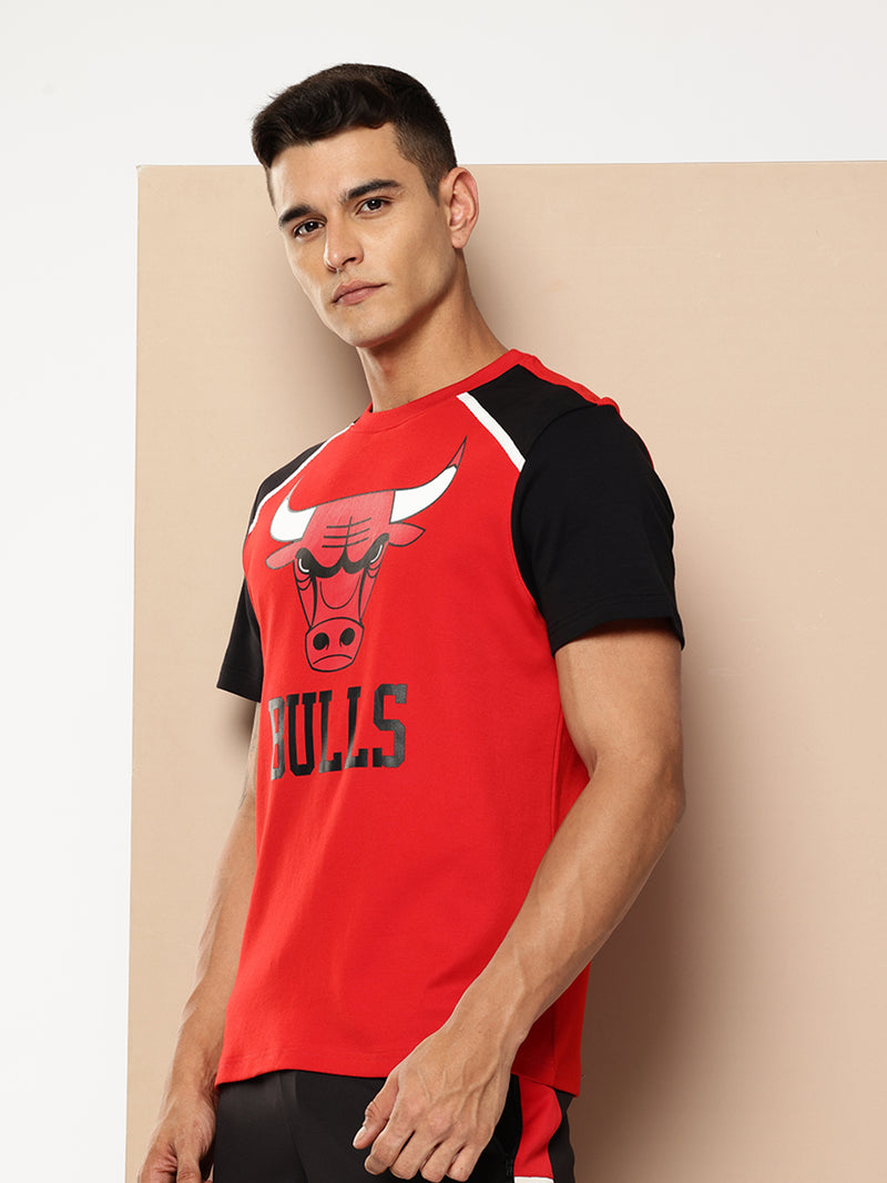 Chicago Bulls Printed Raglan T-Shirt