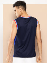 NBA: Athletic Sleeveless Jersey - Navy