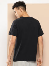 Stephen Curry Oversized Printed Black T-Shirt