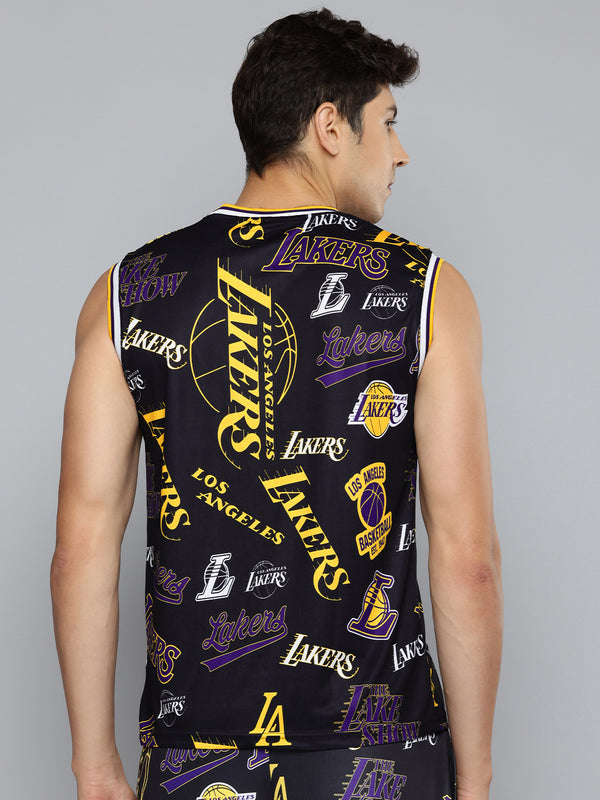 Los Angeles Lakers: Logo Mash Sleeveless Jersey