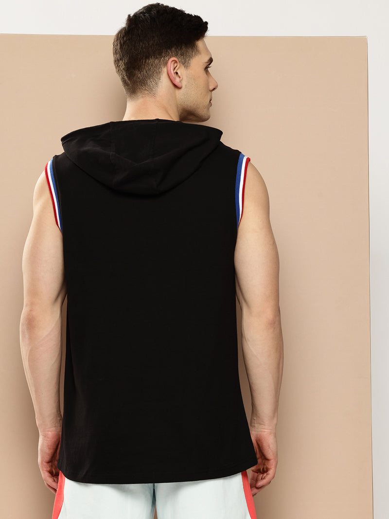 Paris Saint-Germain Classic Crest Sleeveless Hoodie