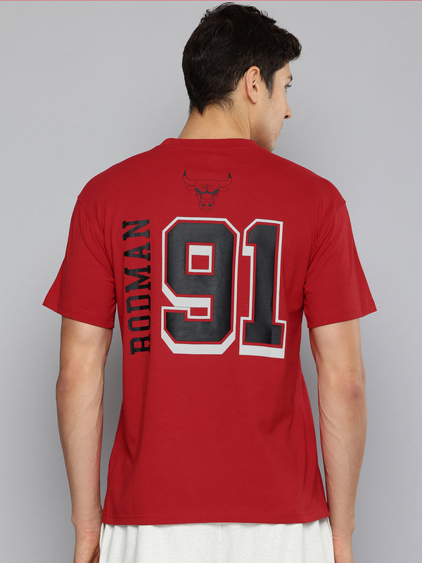 Dennis Rodman Classic Numbered Oversized T-Shirt