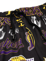 Los Angeles Lakers: Logo Mash Basketball Shorts