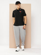 Chicago Bulls: Classic Polo Black