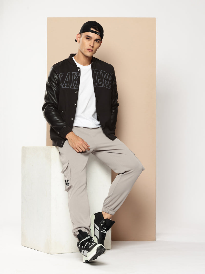 Los Angeles Lakers Black Varsity Jacket