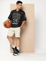 Larry Bird Vintage Football Oversized Polo