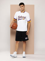 Los Angeles Lakers Bomber Henley