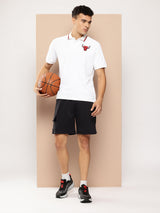 Chicago Bulls: Classic Polo White