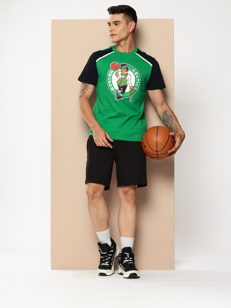 Boston Celtics Printed Raglan T-Shirt