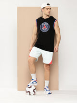 Paris Saint-Germain Classic Crest Sleeveless Hoodie