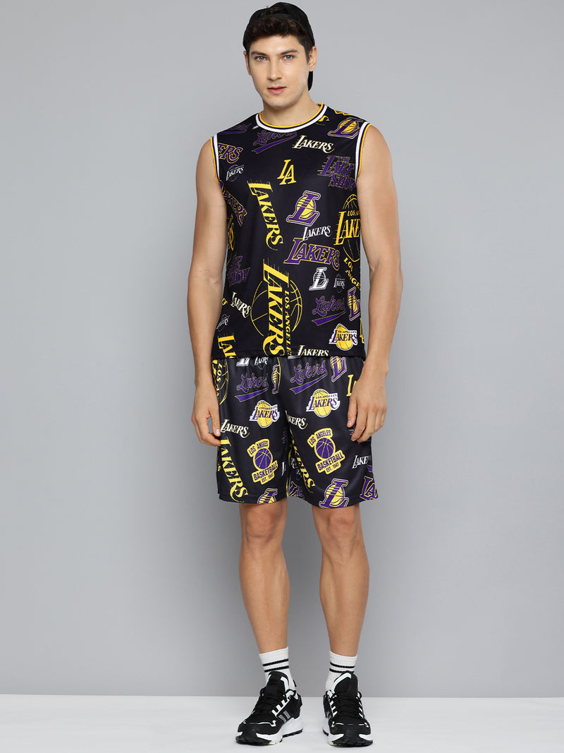 Los Angeles Lakers: Logo Mash Sleeveless Jersey – Shop The Arena Los Angeles Lakers: Logo Mash Sleeveless Jersey – Shop The Arena