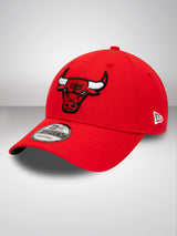 Chicago Bulls Team Side Patch Red 9FORTY Adjustable Cap