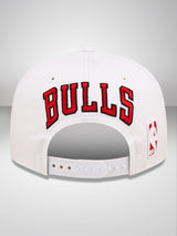 Chicago Bulls White Crown Team White 9FIFTY Snapback Cap