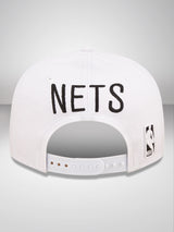 Brooklyn Nets White Crown Team White 9FIFTY Snapback Cap
