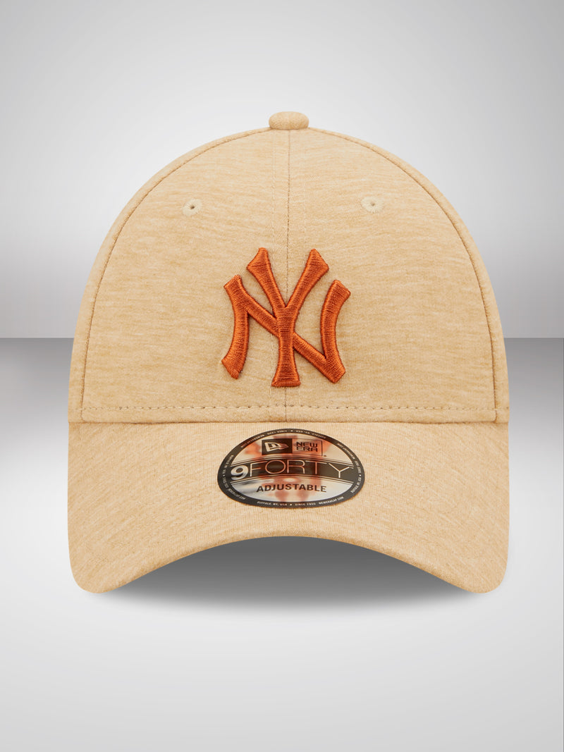 New York Yankees Jersey Essential Cream 9FORTY Adjustable Cap