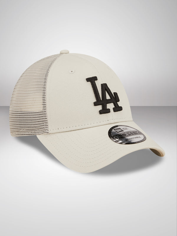 Los Angeles Dodgers New Era League Essential Green Trucker Cap