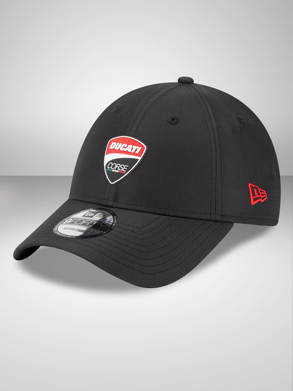 Ducati Motor Logo Black 9FORTY Adjustable Cap