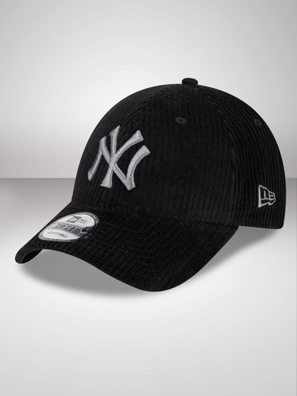 New York Yankees Wide Cord Black 9FORTY Adjustable Cap