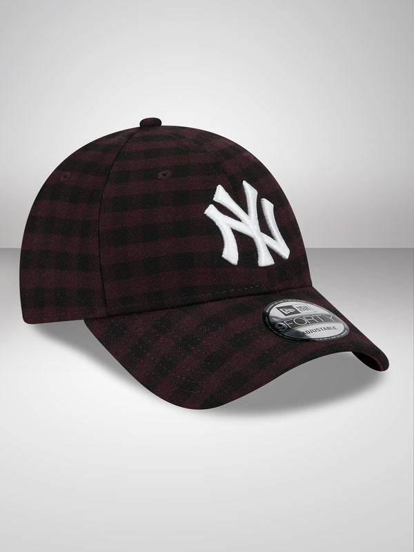 New York Yankees Flannel Brown 9FORTY Adjustable Cap