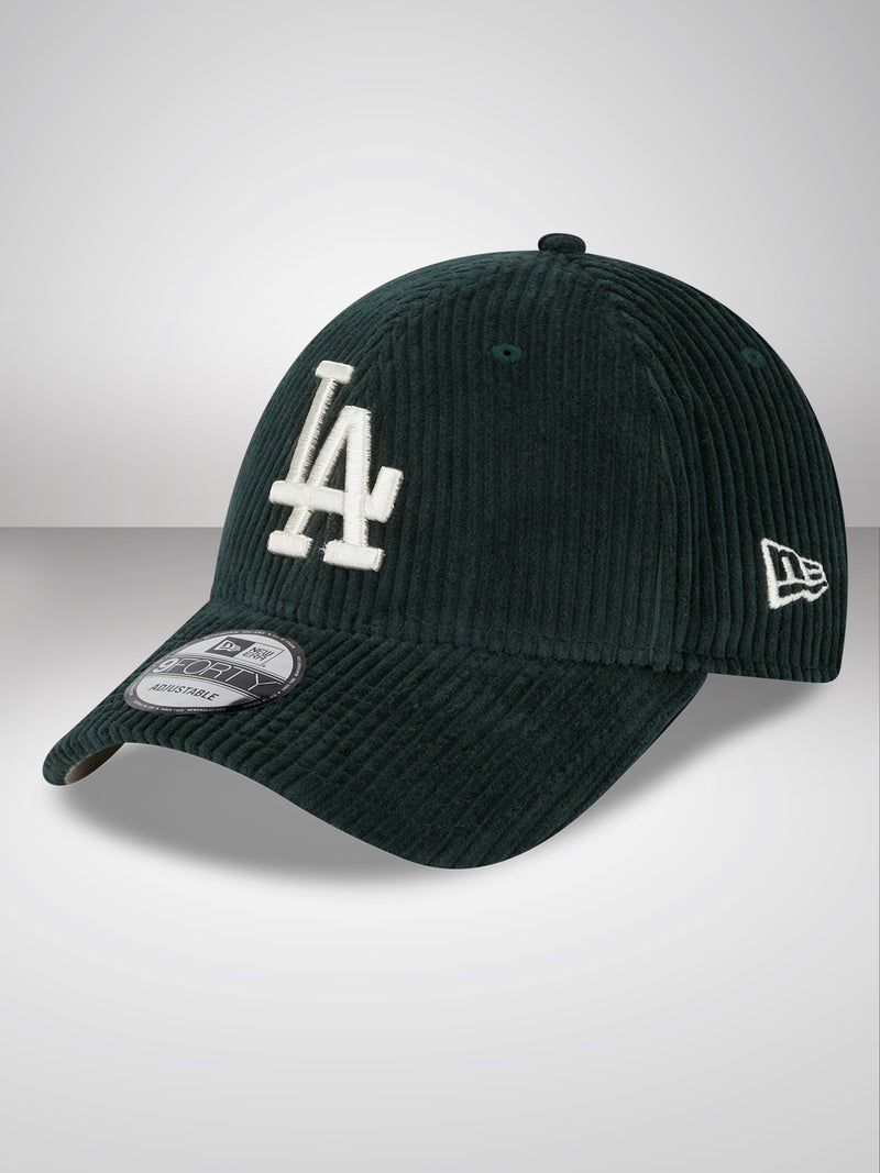 LA Dodgers Wide Cord Green 9FORTY Adjustable Cap