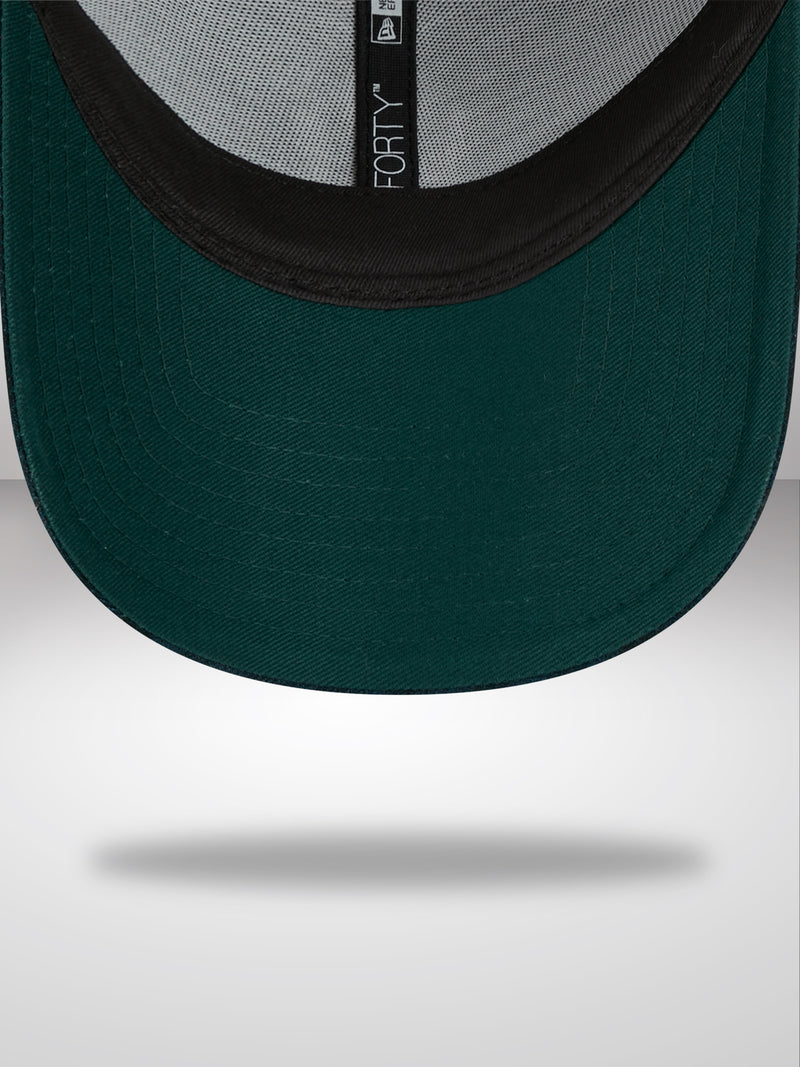 New York Yankees Flannel Dark Green 9FORTY Adjustable Cap