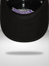 LA Lakers NBA Satin Black 9TWENTY Adjustable Cap