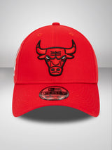Chicago Bulls NBA Side Patch Red 9FORTY Adjustable Cap