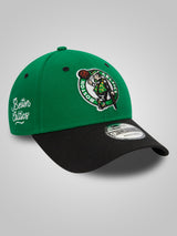 Boston Celtics NBA Side Patch Green 9FORTY Adjustable Cap