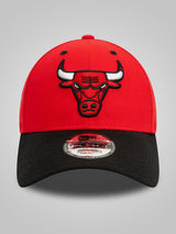 Chicago Bulls NBA Side Patch Red 9FORTY Adjustable Cap