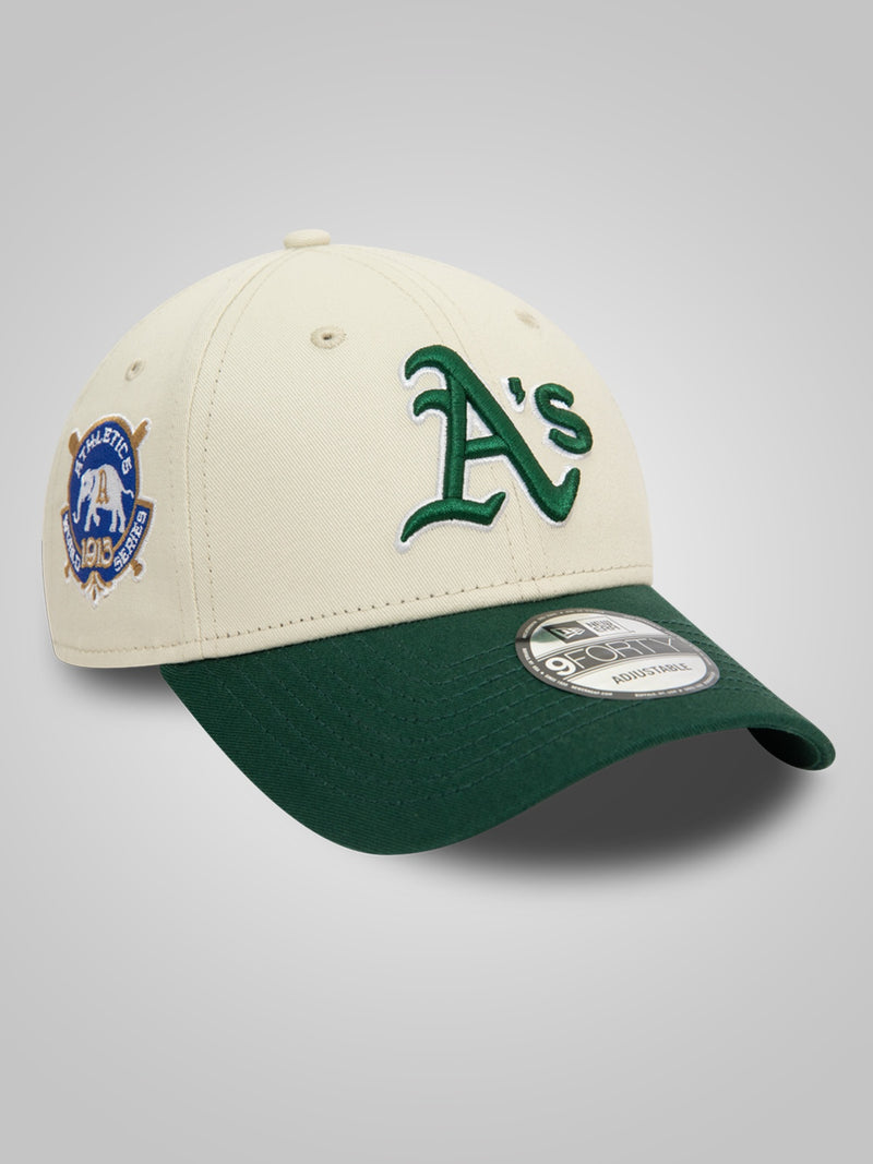 Oakland Athletics World Series Dark Green 9FORTY Adjustable Cap