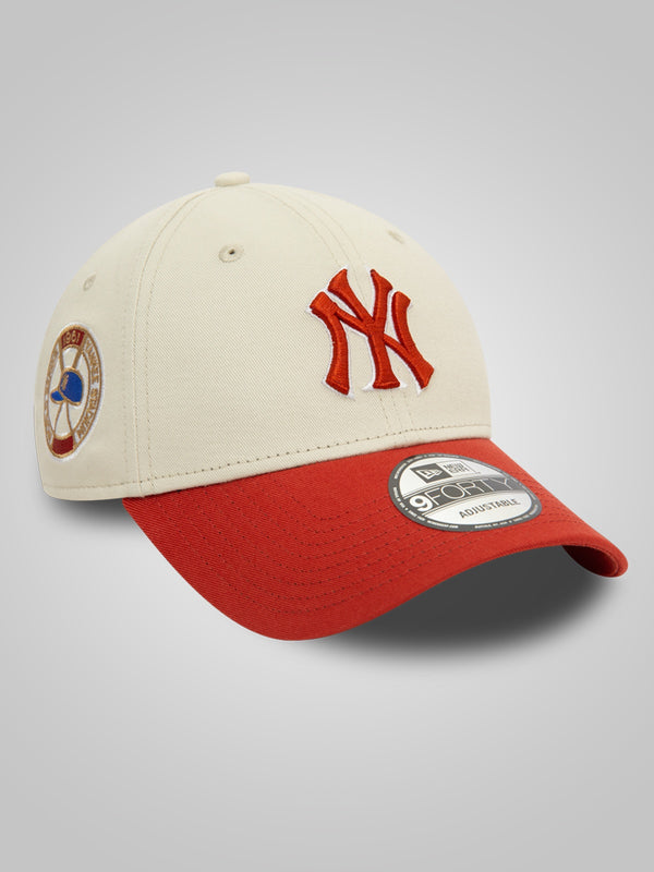 New York Yankees World Series Red 9FORTY Adjustable Cap